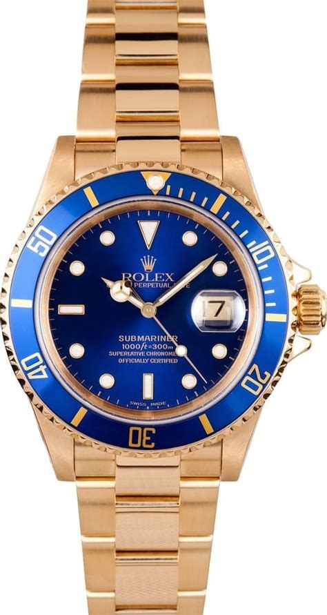 new gold rolex submariner